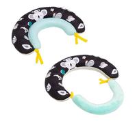 Taf Toys 2 in 1 Tummy Time Developmental Pillow. Multi-use Super Soft Comfy Newborn Baby Nursery Support Pillow. Helps Strengthen Baby's Core & Neck Muscles. Suitable for Boys & Girls from Birth