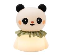 Taf Toys Little Panda - Luz nocturna recargable de silicona suave con tres ajustes de brillo | Ayuda para dormir para niños pequeños recargable por USB | Luz portátil para bebés y niños a partir de 0