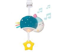 Taf Toys Musical Mini Moon, On-The-Go Music & Lights Toy, Parent and Baby’s Travel Companion, Soothe Baby, Keeps Baby Relaxed While Strolling, for Newborns and Up,TAF12585