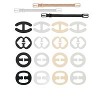 TAFACE 16 Clips De Correa De Sujetador, 3 Correas De Sujetador, Clips De Correa De Sujetador, Hebillas De Correa De Sujetador, Accesorios De Sujetador, Hebillas De Correa De Sujetador