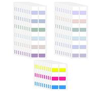 TAFACE 300 pegatinas de índice para escribir, notas adhesivas para marcadores, tiras adhesivas para marcar páginas, leer, aprender