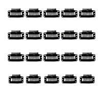 TAFACE Paquete De 20 Pinzas Para Pasador, Pinzas Para Peluca, Pinzas Para Peine De Múltiples Dientes Para Accesorios Para El Cabello De Mujer, Extensiones De Cabello Y Diseños De Peluca