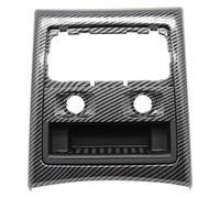 TAFASVCVMK Consola Central Salida Aire para BMW Serie 3 E90 E91 2005 2006 2007 2008-2012 Embellecedor Cubierta Cenicero para Marco Exterior Aire Acondicionado Trasero(-Carbon ModelB)