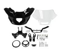 TAFASVCVMK Giro Luz Intermitente Lámpara Para Low Rider ST Para FXLRST 2022-2024 LOW RIDER EL DIABLO 2022 Soporte Carenado Para Faro Motocicleta(Without Mesh Vent)