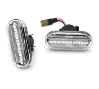 TAFASVCVMK Intermitente Retrovisor Para D&acia Para Duster 1 Para Dokker 1 Para Lodgy 1 2 Piezas Luz Posición Señal Giro Dinámica Indicador Espejo Lateral(Dynamic Crystal)