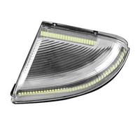 TAFASVCVMK Intermitente Retrovisor Para Dodge Para Ram 1500 2500 2009-2022 2 Luces Intermitentes Dinámicas Estacionamiento Luz Giro Trasera Blanca Para Espejo Lateral(1PC Right Clear)