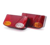 TAFASVCVMK Luz Trasera Coche Conjunto Para Furgoneta Luz Freno Y Marcha Atrás 2 Unidades 12 V Trasera Coche Camión Señal Giro