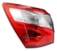 TAFASVCVMK Luz Trasera Coche Conjunto Para Qashqai 2010-2014 Versión UE Luz Trasera Exterior Coche Antiniebla Freno Advertencia