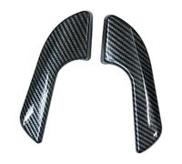 TAFASVCVMK para Alfa para Romeo para Giulietta Manija Interior Puerta Decoración Carcasa Protectora Pegatina Adhesiva(Carbon Style-2pcs)