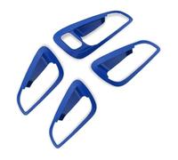 TAFASVCVMK para Focus 3 4 2015-2017 Cubierta Protectora para Manija Interior Coche Pegatina Moldura Puerta Pegatina Adhesiva(Azul)
