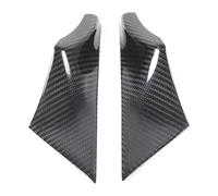 TAFASVCVMK para La Serie 5 I5 para M60 G60 530 G68 530Li 2024+ Manija Interior Puerta Coche Cubierta Decorativa Delantera Pegatina Adhesiva(Black Carbon Fiber)