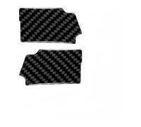 TAFASVCVMK para Mustang 2015-2020 Embellecedor Protector Manija Puerta Coche Fibra Carbono Pegatina Adhesiva(Negro)