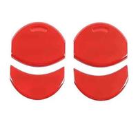 TAFASVCVMK para Toyota 86 Embellecedor Anillo Marco Salida Aire Lateral Tablero Instrumentos Pegatina Adhesiva(Rojo)