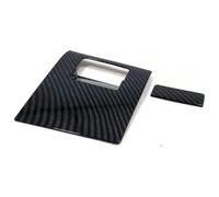 TAFASVCVMK para Toyota para Camry 2018-2021 Cubierta Decorativa para Botones Volante Fibra Carbono Pegatina Adhesiva(Driver Box)