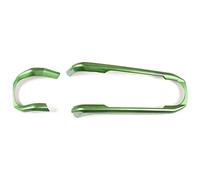 TAFASVCVMK para Toyota para Tacoma 2016-2022 ABS Consola Central Tablero Salida Aire Acondicionado Cubierta Marco Pegatina Adhesiva(Verde)