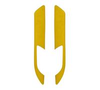 TAFASVCVMK para Z4 E89 2009-2016 Embellecedor Cubierta Manija Puerta Revestimiento Gamuza Pegatina Adhesiva(Amarillo)