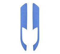 TAFASVCVMK para Z4 E89 2009-2016 Embellecedor Cubierta Manija Puerta Revestimiento Gamuza Pegatina Adhesiva(Azul)