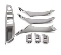 TAFASVCVMK Perilla Puerta Interior Para 5 Series Para F10 Para F18 520 523 525 528 530 2010-2017 Tirador De La Manija De La Puerta Interior Del Automóvil LHD Con Volante A La Izquierda(Model A Gray)