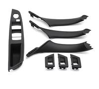 TAFASVCVMK Perilla Puerta Interior Para 5 Series Para F10 Para F18 520 523 525 528 530 2010-2017 Tirador De La Manija De La Puerta Interior Del Automóvil LHD Con Volante A La Izquierda(Model B Black)