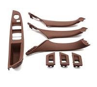 TAFASVCVMK Perilla Puerta Interior Para 5 Series Para F10 Para F18 520 523 525 528 530 2010-2017 Tirador De La Manija De La Puerta Interior Del Automóvil LHD Con Volante A La Izquierda(Model B Brown)