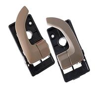 TAFASVCVMK Perilla Puerta Interior Para Hyundai Para Tucson 2005-2009 Manija Interior Puerta Izquierda Derecha Automóvil(4 Doors Pair 4 pcs)
