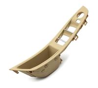 TAFASVCVMK Perilla Puerta Interior Para La Serie 5 F10 F11 F18 520 523 525 528 530 2010-2017 LHD RHD Manija Puerta Automóvil Panel Reposabrazos Moldura(Beige,LHD)