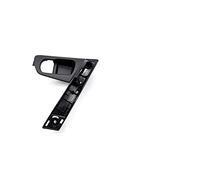 TAFASVCVMK Perilla Puerta Interior Para Nissan Para QASHQAI Para J10 2007-2015 Manija Interna Manija Cubierta De ABS Base De La Manija De La Puerta Del Automóvil(Left Handle 1pcs)