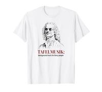 Tafelmusik Funny Telemann Música clásica Camiseta