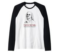 Tafelmusik Funny Telemann Música clásica Camiseta Manga Raglan