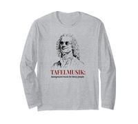 Tafelmusik Funny Telemann Música clásica Manga Larga