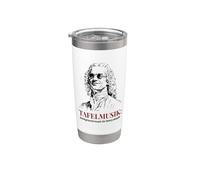 Tafelmusik Funny Telemann Música clásica Vaso térmico de acero inoxidable de doble pared