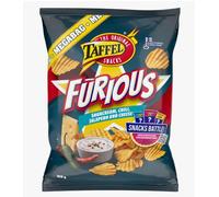 Taffel Furious sour cream chili jalapeno & cheese flavored papas fritas 1 Embalar of 312g