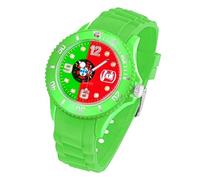 Taffstyle Reloj de pulsera de silicona de cuarzo fan reloj de la Copa Mundial y EM países banderas, Portugal, Correa