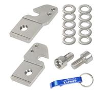 Tafmet Adaptador de soporte de fijación para bicicleta lateral para bicicleta infantil woom 2 woom 3