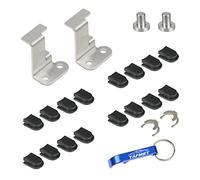 Tafmet Kit de reparación de aleta de remolino con soporte de reparación P2015 para motores VW Audi, Porsche 4.2 V8 TDI