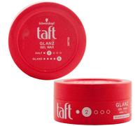 Taft Brillo Gel Cera 1 X 75ml Sujeción: 2 Brillo: 5 para Radiante el Cabello