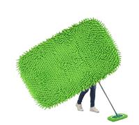 Taft de fregona - Totones de barrido de 10 pulgadas para pisos laminados, azulejos, baño, cocina con función de depilación para mascotas, almohadillas de limpieza para el hogar, g