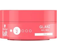 TAFT Gel Wax - Cera brillante con grado de retención 2 (75 ml), cera para un acabado brillante, la cera para el cabello dura hasta 24 horas, fácil de extender y fácil de lavar
