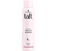 Taft Overnight Wellen Waves Wonders Wellen Spray (150 ml) Styling Spray evoca ondas y rizos en el sueño, sin apelmazar, adecuado para todo tipo de cabello