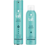 TAFT Spray para el cabello (250 ml) y spray de textura (150 ml) Aloe Boost, todo tipo de cabello, para volumen y ondas naturales, spray volumétrico con aloe vera y niacinamida para un aspecto sin