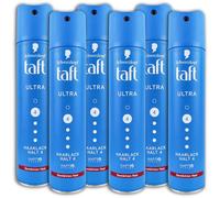 TAFT Ultra 4 - Lote de 6 lacas para el pelo (6 unidades, 250 ml)