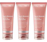 Tag & Blemish Peel-Off Gel Wrapping Mask, Dark Spot Remover for Face,Tag & Blemish Peel-Off Gel, Effectively Improve Skin,Natural Ingredient, Enriching Skin Care for All Skin Tones (3 pcs)