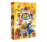 Tag Team - Juego de Mesa Arcade & Deckbuilding | 2 Jugadores | Combos Automáticos y Combos | Escorpio Oculto, Amarillo