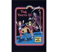Tag, You're It Journal: 6" x 9" Writing Notebook - 110 Lined Pages, Blank Ruled Interior, Glossy Cover