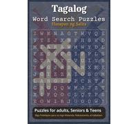Tagalog Word Search Puzzle: Word Search Puzzles - Easy to Read and Print | Over 50 Fun Puzzles Featuring Tagalog and Filipino Words | 6x9 Inches, 120 ... Gift for Vacations, Holidays, and Relaxation