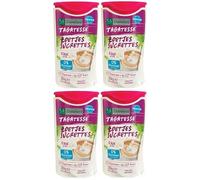 Tagatosa en Pastillas Pack 4 Dispensadores 650 uds Edulcorante Sin Azúcar, Bajo Índice Glucémico y Sin Gluten Apto para Diabeticos - Ideal para Bebidas y Dietas Bajas en Carbohidratos Keto