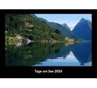 Tage am See 2026 Fotokalender DIN A3: Monatskalender mit Bild-Motiven aus Fauna und Flora, Natur, Blumen und Pflanzen