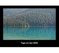 Tage am See 2026 Fotokalender DIN A3: Monatskalender mit Bild-Motiven aus Fauna und Flora, Natur, Blumen und Pflanzen