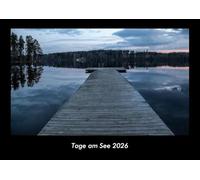 Tage am See 2026 Fotokalender DIN A3: Monatskalender mit Bild-Motiven aus Fauna und Flora, Natur, Blumen und Pflanzen