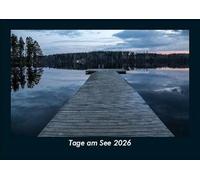 Tage am See 2026 Fotokalender DIN A5: Monatskalender mit Bild-Motiven aus Fauna und Flora, Natur, Blumen und Pflanzen